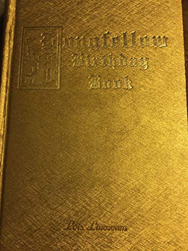 The Longfellow birthday-book B003OKG37W Book Cover