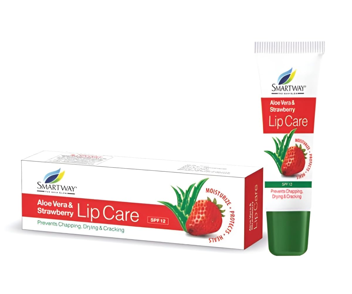 ZARA BEAUTY Strawberry Aloe Vera Lip Balm | SPF 12 | 3 Pack (10g Each) | Natural Hydration, Sun Protection, Healing Properties-image-23