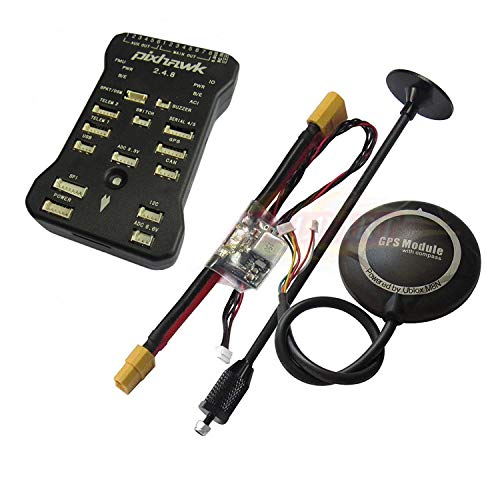 Hobbypower Pixhawk Px4 32Bit Flight Controller + M8N + Power Module +Shock Absorber For Multirotor Fpv #TOP30