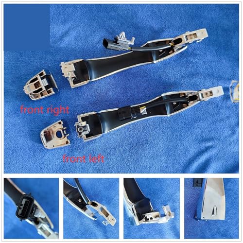 Poignée de porte extérieure cassée ? Kit de remplacement chromé pour Nissan Altima 13-18 - 3