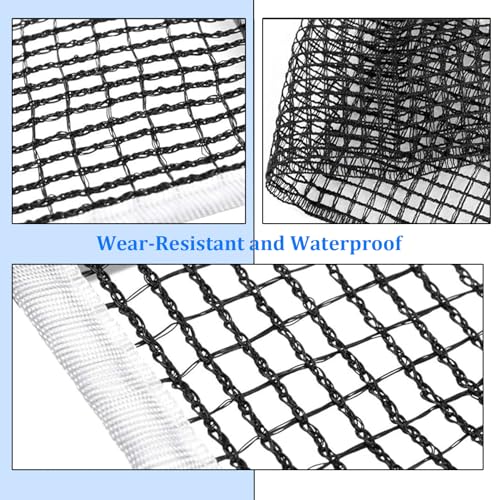Fadbudss Table Tennis Replacement Net, 175cm Polyester Nylon Cotton Portable Folding String Tension Adjustable Ping Pong Net Equipment Accessories for Indoor Outdoor School Gym Home Fun Activity - Image 3