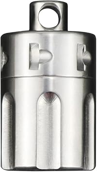 Titanium Pill Container Waterproof Pill Case Portable Pill Bottle EDC Storage Box Mini Pill Holder for Outdoor Camping Travel Daily Pocket M