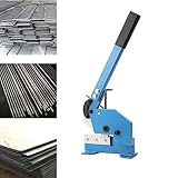 Sicherer Langer Griff: Der lange Griff dieser Schere spart Ihre Energie, Sie können das Metall mit weniger Kraft schneiden. Der Griff dieser Schere hat eine Leimspritz-Behandlung erfahren, die den Griff rostbeständig macht. Es gibt eine Anti-Rutsch-Kunststoffabdeckung, es verhindert, dass Ihre Hände ausrutschen.