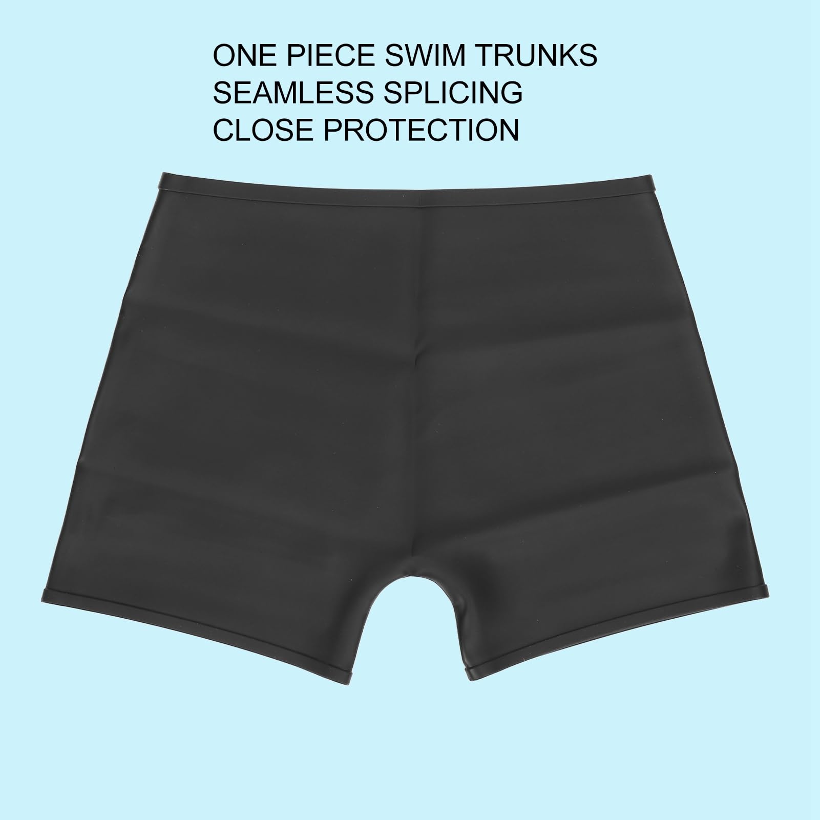 ZASCHMOY Short de Bain en Silicone pour Femme, Short de Bain étanche à 4 Coins pour Surf, Voile, été, Plage