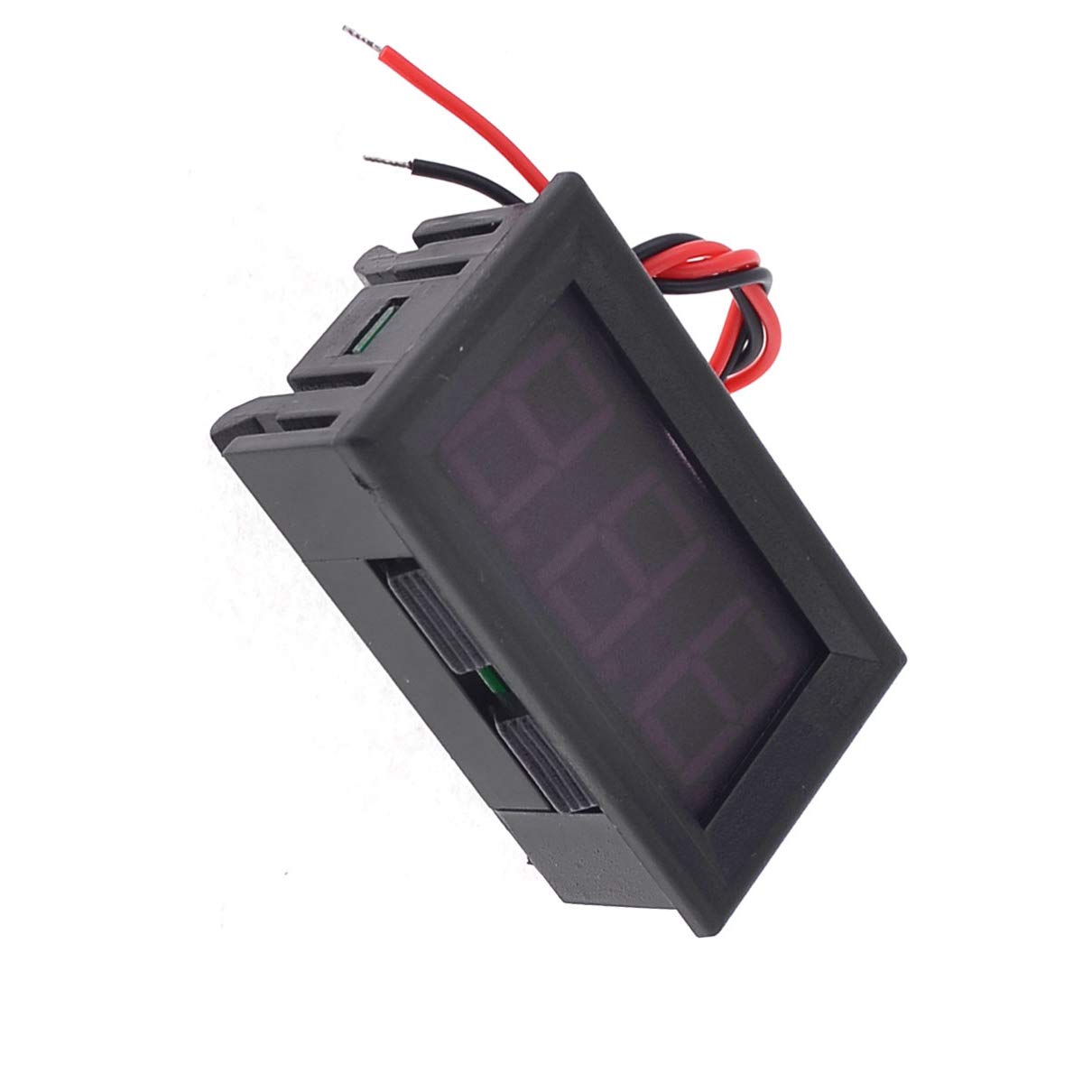 Amazon.co.jp: Aexit 赤3桁7セグメントLED表示電圧計DC 4～30 V(Rouge