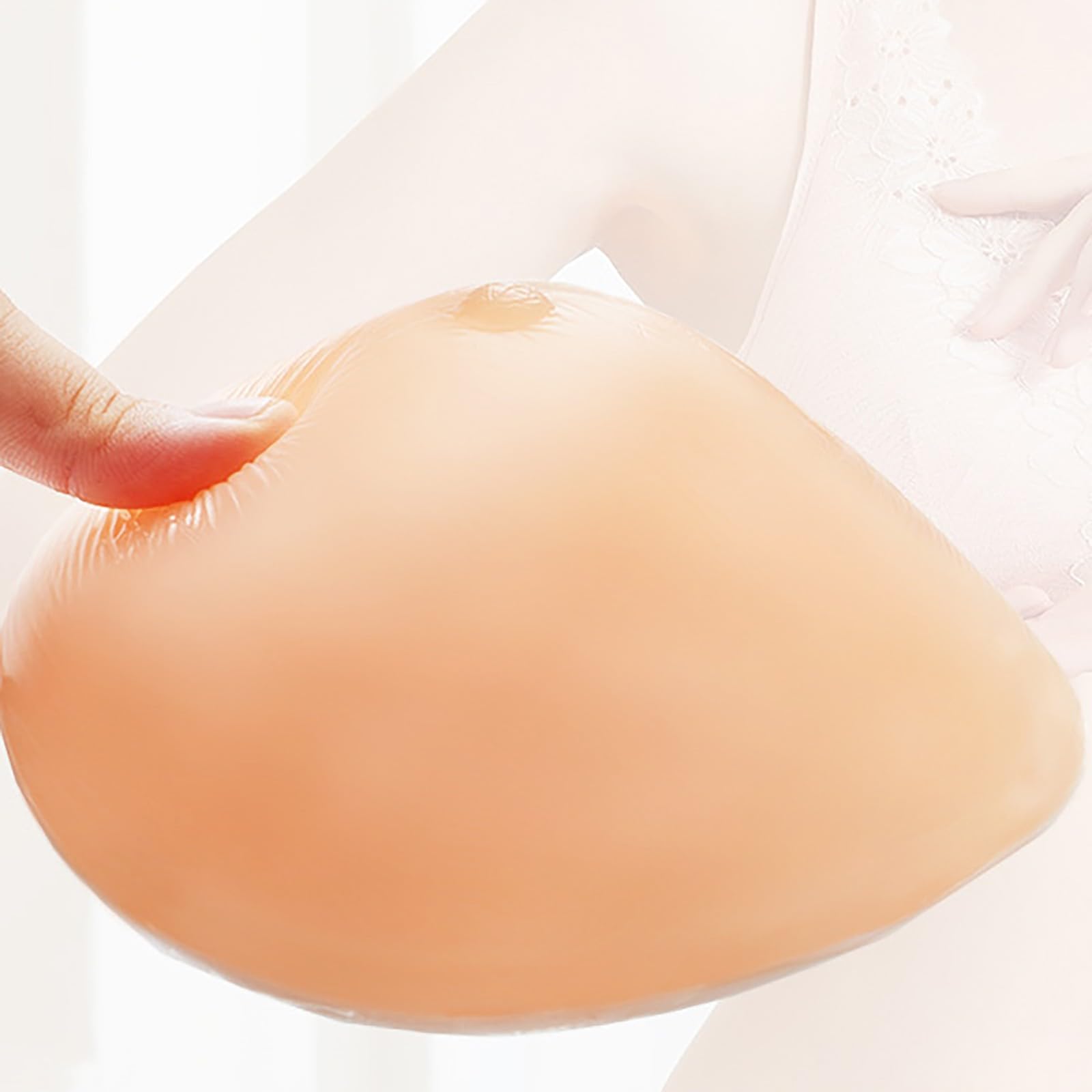Generisch BH Ohne BüGel Brustprothesen-BH für die Nachsorge, atmungsaktives Silikon-Liner mit Komfortdesign für den täglichen Gebrauch und die Krebsrehabilitation