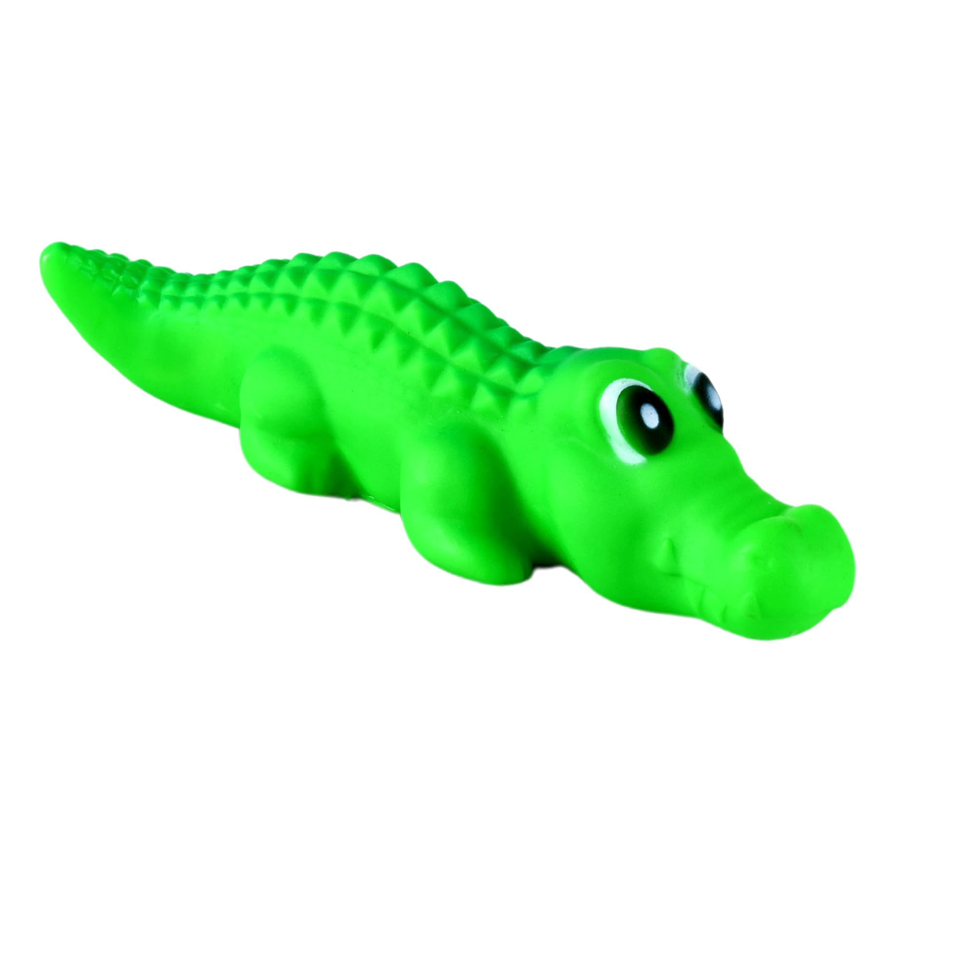 BlingPets 1pc Dog Squeaky Toys| Pet Latex Toy| Cartoon Crocodile Shape| Sound Teeth Toy Interactive Play Chew Molar Toys for Playtime|Teeth Cleaning Puppy Chew Toy Brain Toy(Crocodile, Green) (B0D2HQ235V) Amazon Price History, Amazon Price Tracker