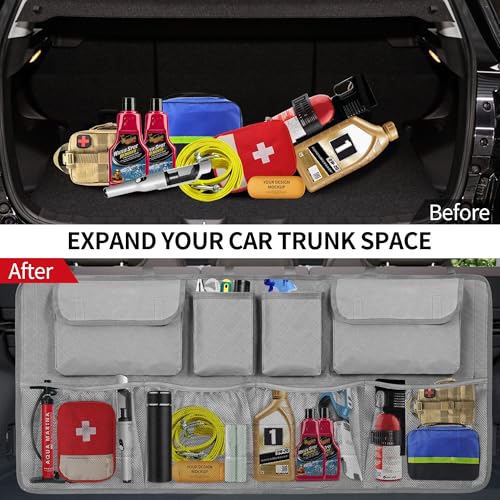 Image of Car Trunk Organizer Storage (Dimgrey)