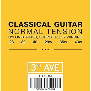 3rd Avenue Cordes de guitare classique normale - Les Beatles, Paul McCartney, John Lennon, RIngo Starr, George Harrison 3rd Avenue Cordes de guitare classique normale – Image 4