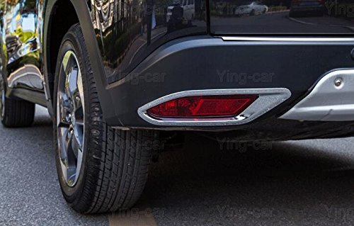 Yingchi 2Pcs Chrome Rear Fog Light Lamp Frame Cover Trim Strip For Honda Hrv Hr-V 2016 2017 2018 #TOP3