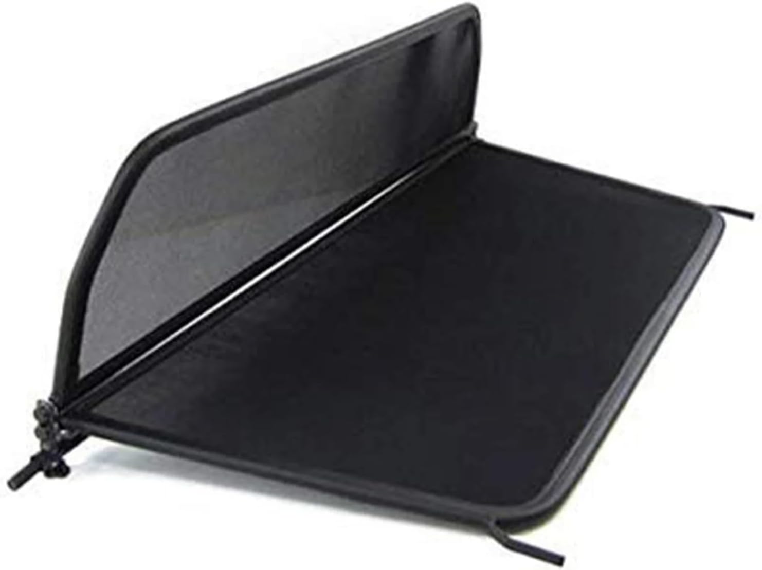 Foldable Wind Deflector with Quick Fastener - Black for Volkswagen EOS 2006 to 2015 | Windstop | Wind Blocker