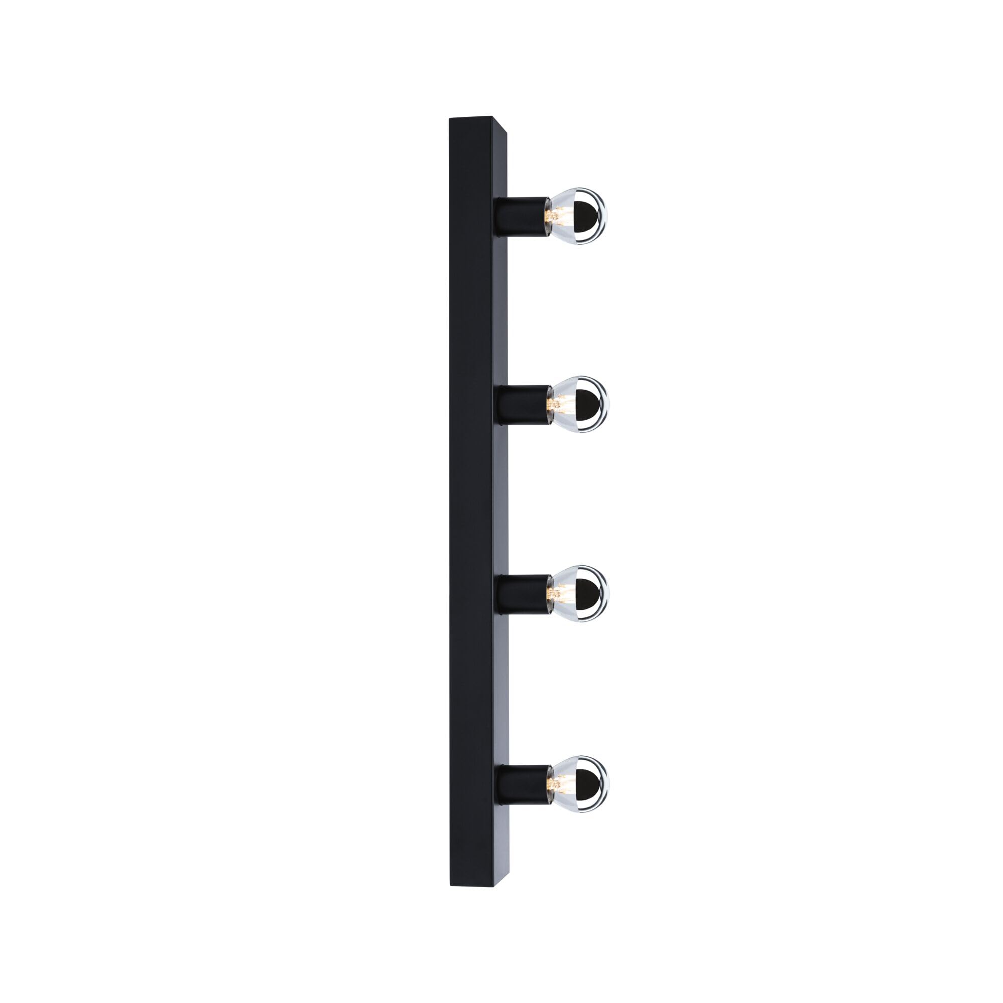 Paulmann 80099 Spiegelleuchte IP44 E14 230V max. 4x40W dimmbar Schwarz