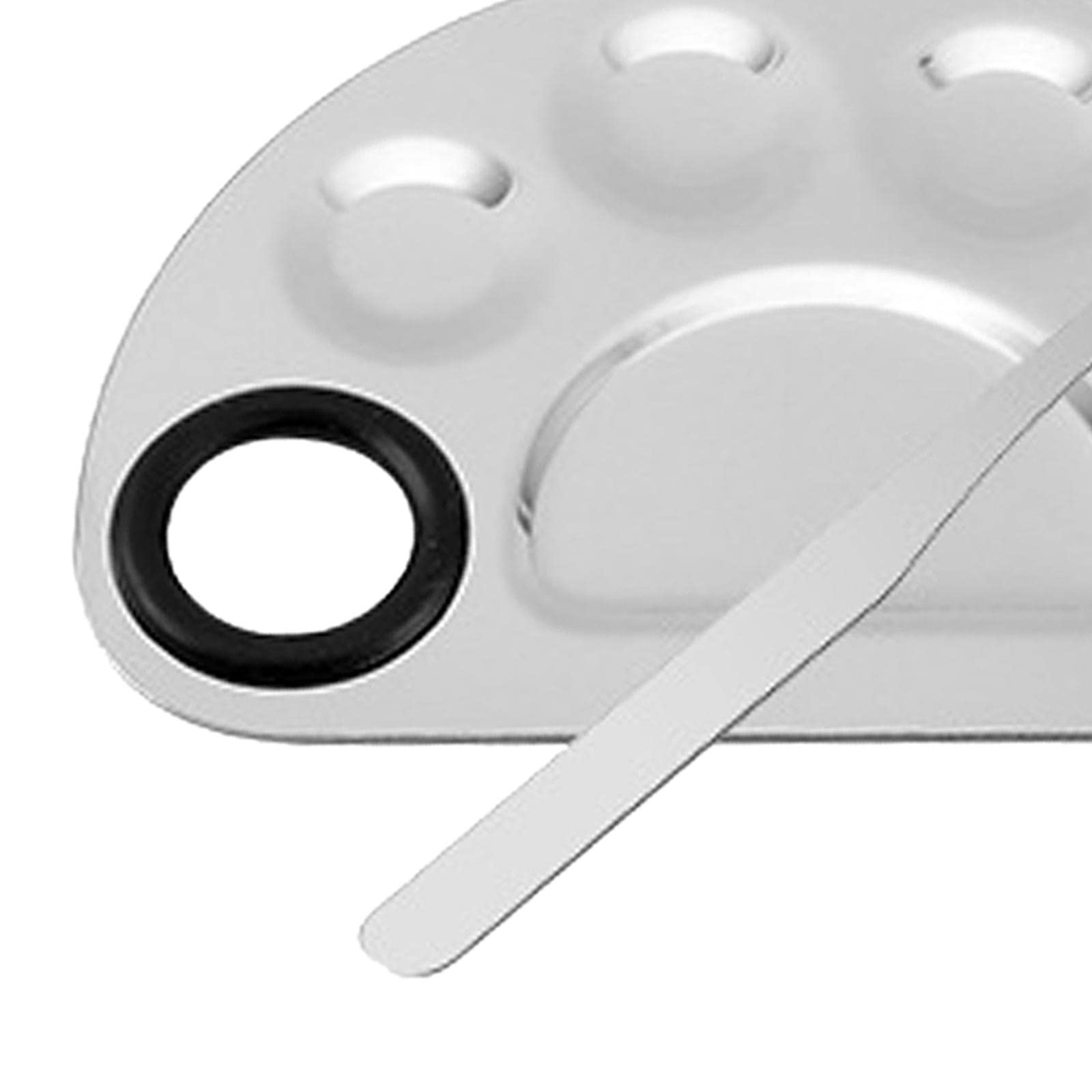 Enakshi Makeup Mixing Palette Spatula for Nail Varnish Liquid Foundation Pigment Half Round S Spatula |Health & Beauty | Makeup | Makeup Tools & Accessories | Other Makeup Tools & Accs-image-6