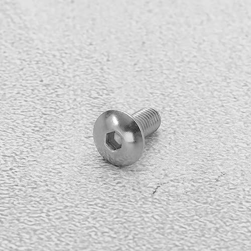 EMSea 20 Stück M5 x 12 mm Motorrad-Befestigungsschrauben Ersatz kompatibel mit Honda kompatibel mit Yamaha Motorrad-Verkleidungsschrauben