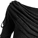 Talla Extra Sudadera Sin Capucha Mujer Largo Blusas Camiseta de Manga Larga...