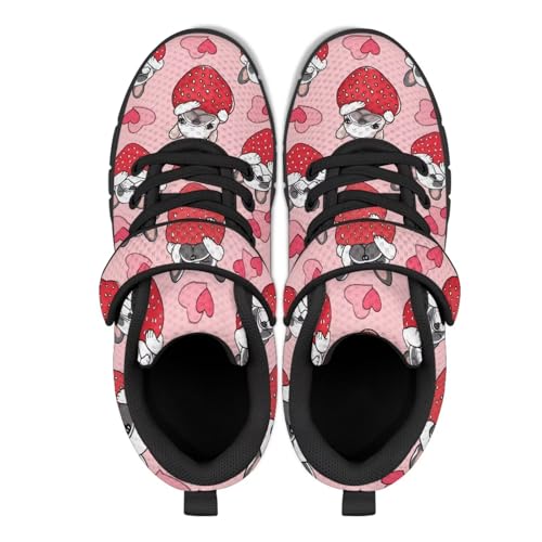 SYtrade Shoes for Girls Tennis Sports Easter Spring Athletic Sneakers Black Sole2