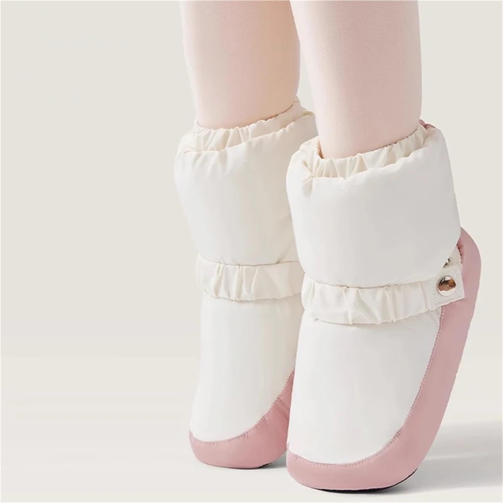 Scarpe da Ballo for Balletto, Invernali, Calde, Donna, con Suola Morbida e Spessa, for Allenamento Speciale Bambina, for Adulti per l'allenamento di Danza in Inverno