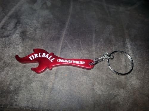 Fireball Cinnamon Whiskey Fireball Whiskey Keychain Bottle Opener