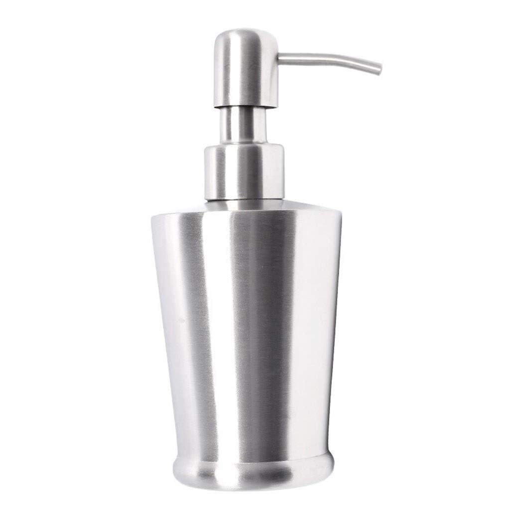 Buy Stainless Steel Fillable Liquid Soap Dispenser for Bathroom Vanity