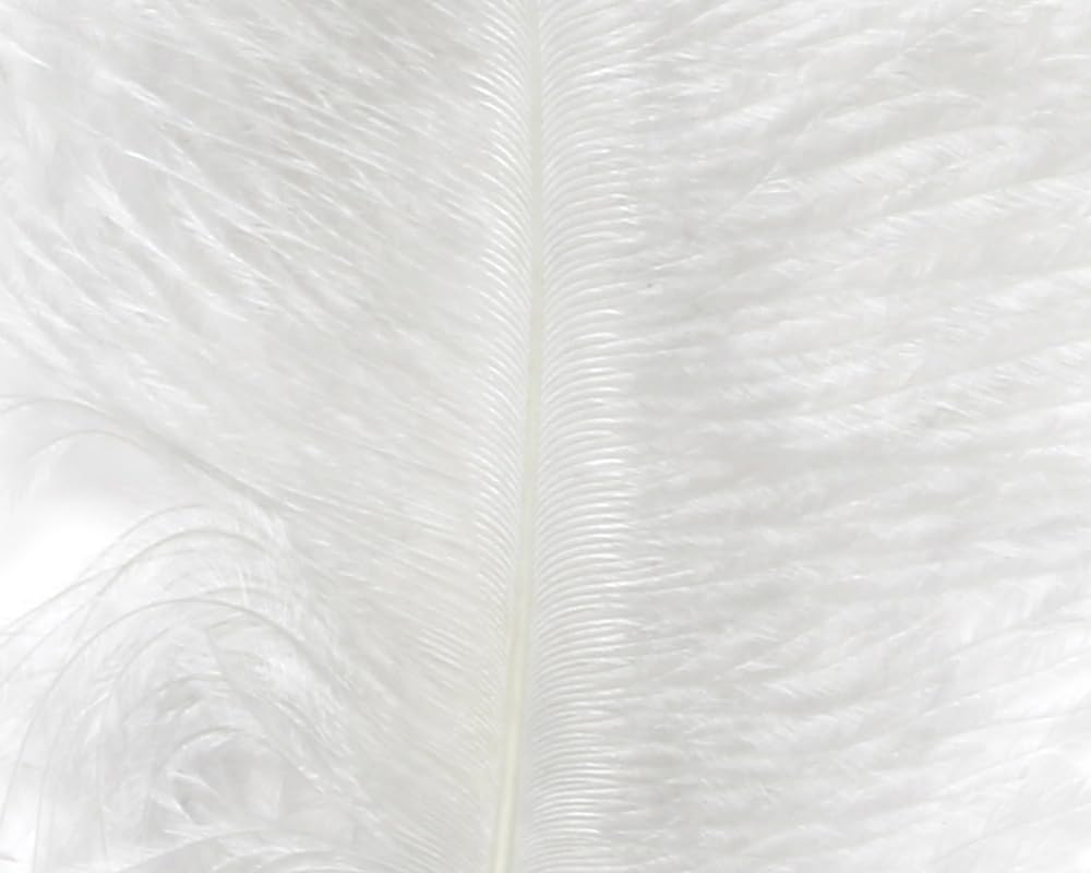 Hareline Fly Tying Ostrich Marabou Feathers for Streamers, Nymphs, and Tails (Gray Minnow)