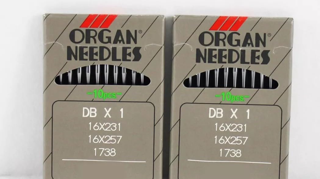 Amazon.com: 20 Organ BLx1 Round Shank Overlock Serger Needles