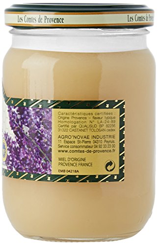 Lavendelhoning van de Provence crèmig Les Grates de Provence kwaliteit rood label 100% natuurlijk, authentiek en… - Image 3