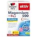 Produktbild Doppelherz Magnesium 500 + B12 2-Phasen - Hochdosiert mit 500 mg Magnesium pro Depot-Tablette - vegan - 120 Tabletten