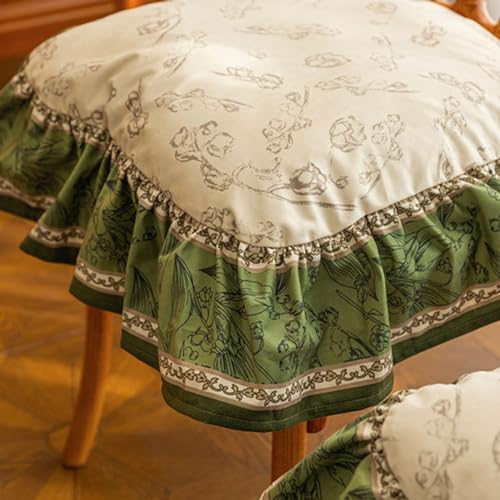 Coussin country cottage de haute qualité aux finitions plissées élégantes - 4