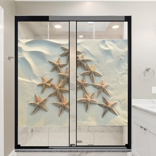Vinilo decorativo para ventana efecto vidrio esmerilado 2 piezas miniatura 6