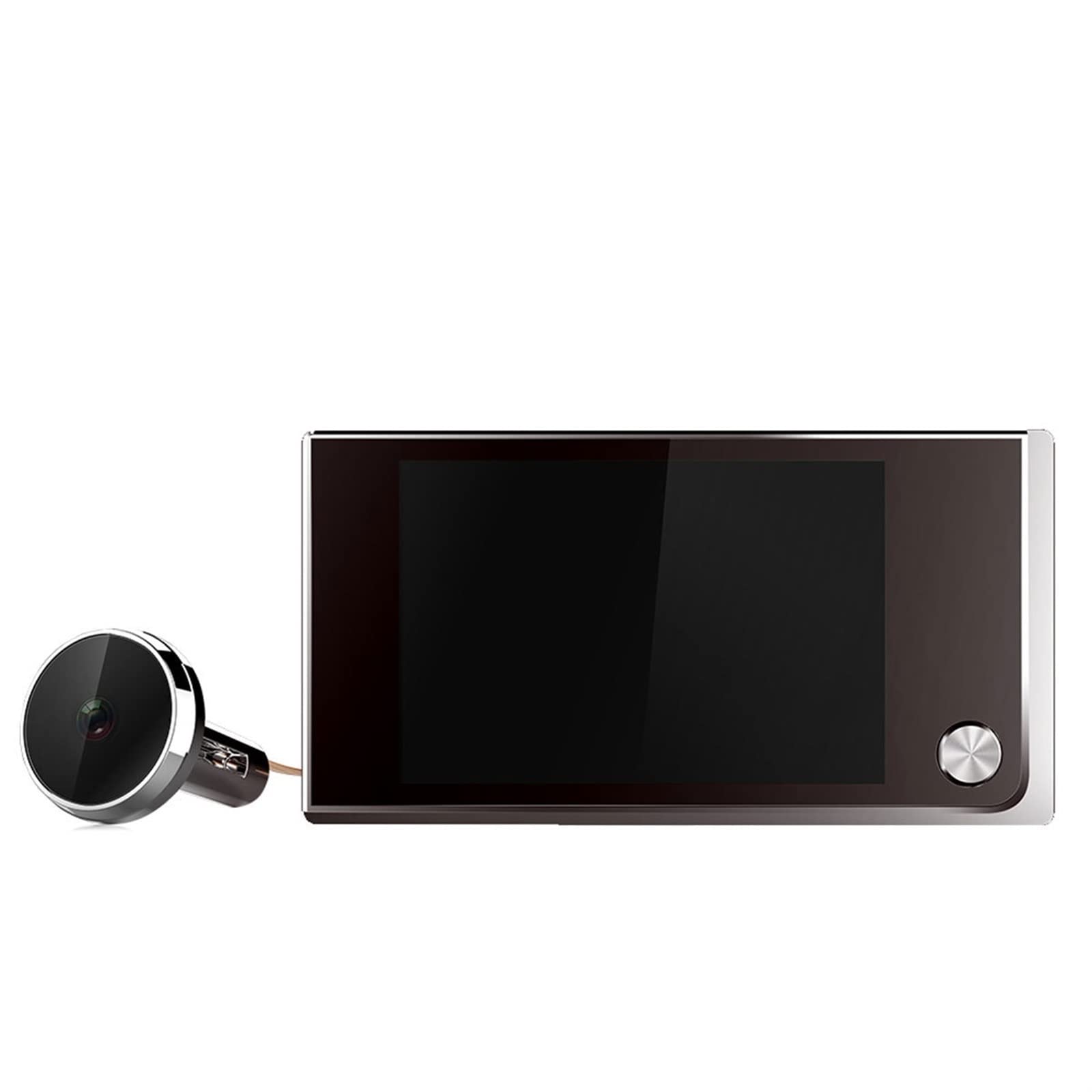 Sonnette vidéo judas 3.5 LCD avec caméra œil de chat électronique 120 degrés