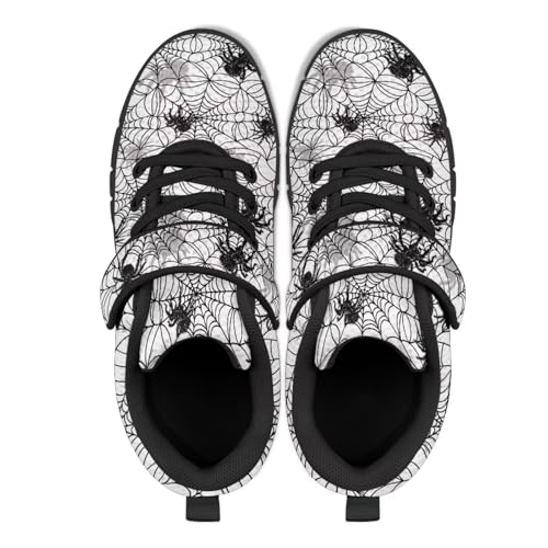SYtrade Girls Single Hook and Loop Shoes Halloween Fall Thanksgiving Sneaker2
