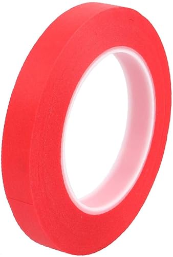 X-DREE 15mm Width 33m Length Adhesive Paper Painting Writing Tape Red(15 mm de ancho 33 m de longitud adhesivo pintura de papel cinta de escritura