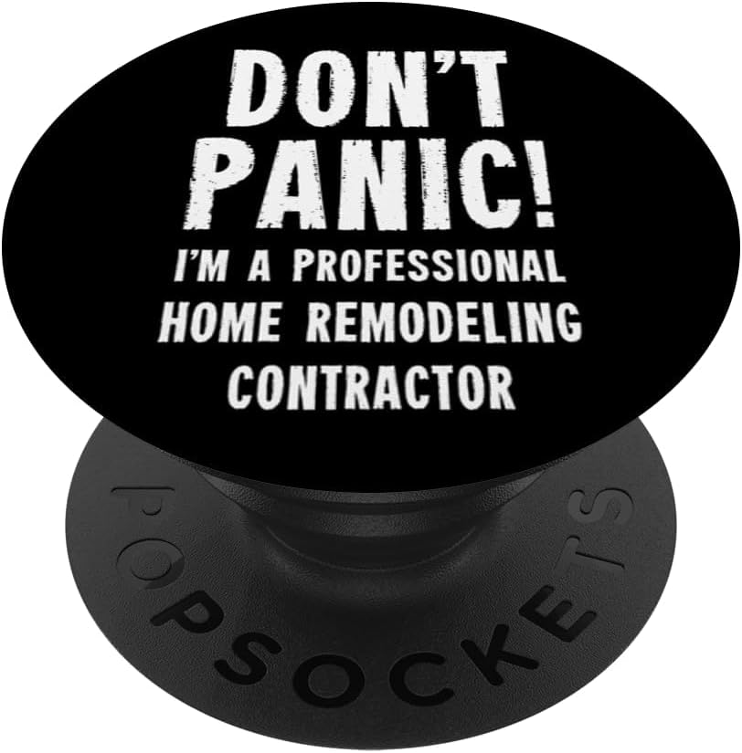 Home Remodeling Contractor PopSockets Adhesive PopGrip