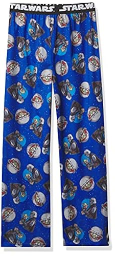 STAR WARS Pantalones de Pijama The Mandalorian Pantalón de Pijama para Niños, Spacechild, S4/5 | Ya disponible en tu tienda friki favorita! En mundofriki.es!