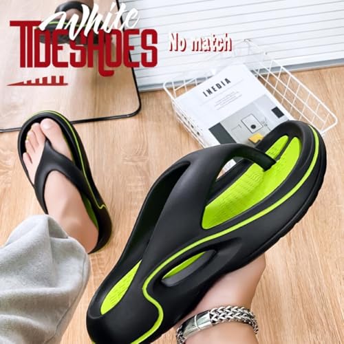Comfortable Summer Flip Flops with Thick Soles,Arch Support Soft Durable Orthopedic Sandals，Non-Slip Slip on Beach Shoes3