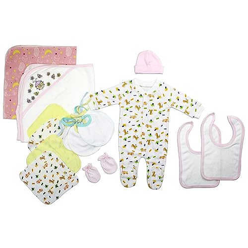 Bambini Newborn Baby Girls 14 Pc Layette Set