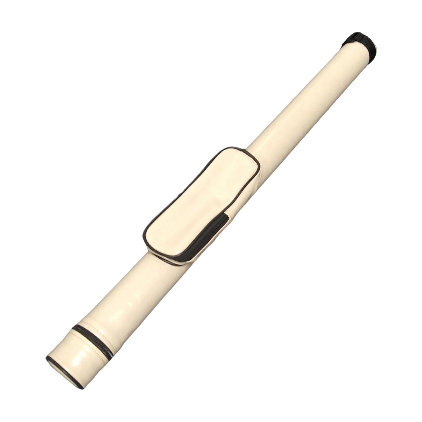 RNXRZANK 1/2 Oval Billiard Cue Case Wear Resistant Modern Protector Pool Cue Bag