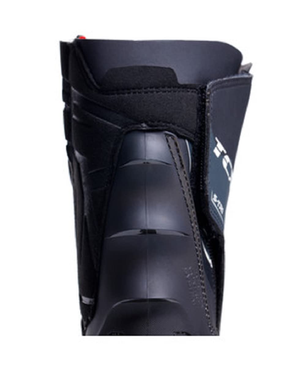 TCX - S-TR1, Stivale da Moto Donna, Stivali Sportivi, Tomaia in Microfibra, Chiusura con Zip Elastica Laterale e Velcro