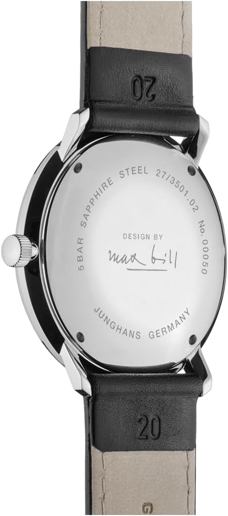 041 4465 02 Junghans Max Bill Quartz, Black : Amazon.sg: Toys