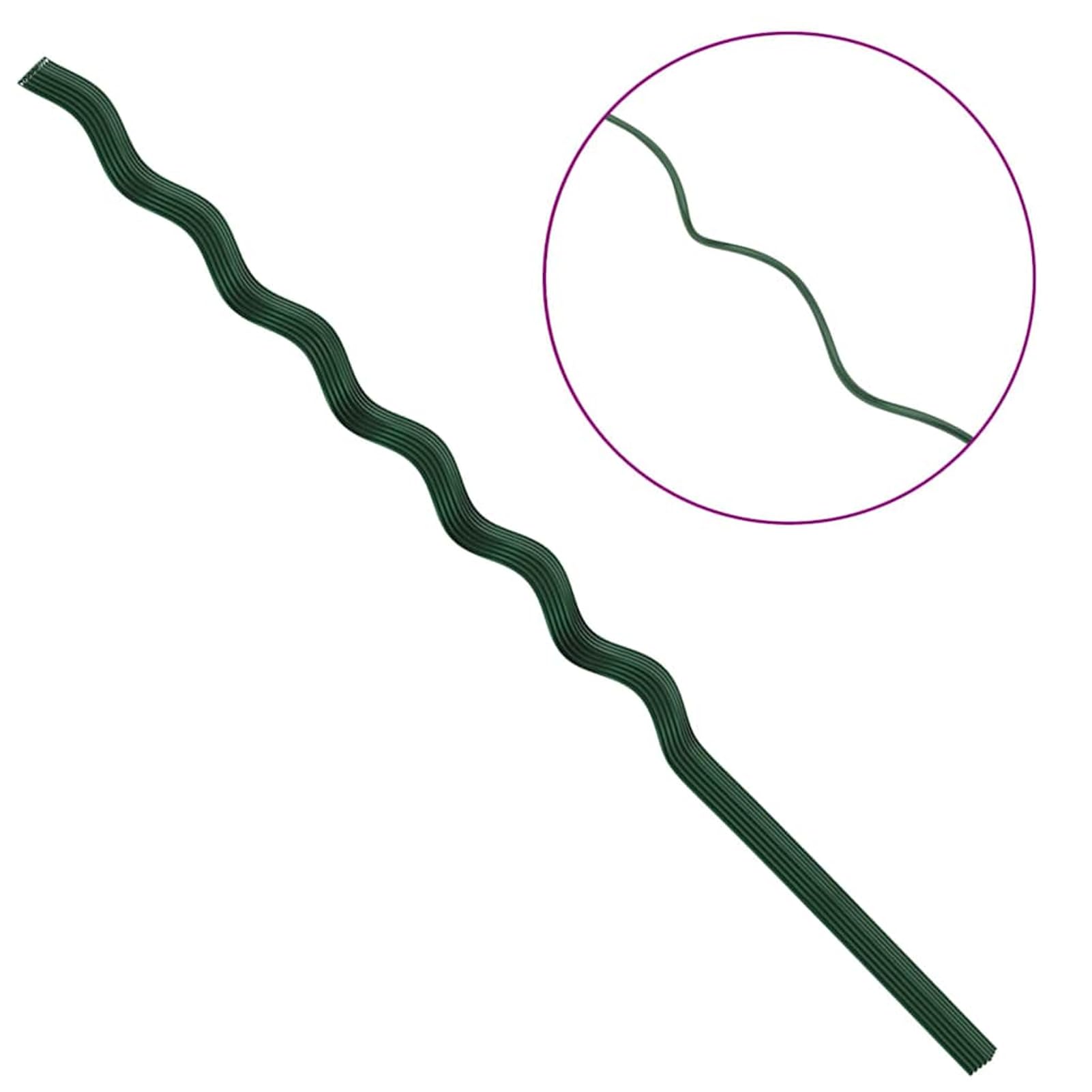 Spiral Pflanzenstütze - Stahlkonstruktion für stabiles Pflanzenwachstum im Garten Model4107059