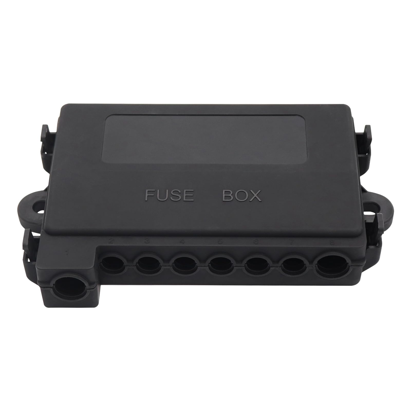 7 Vías DC70V Circuito Auto Barco Automotriz Caja de fusibles Soporte de bloque universal para remolque de barco marino