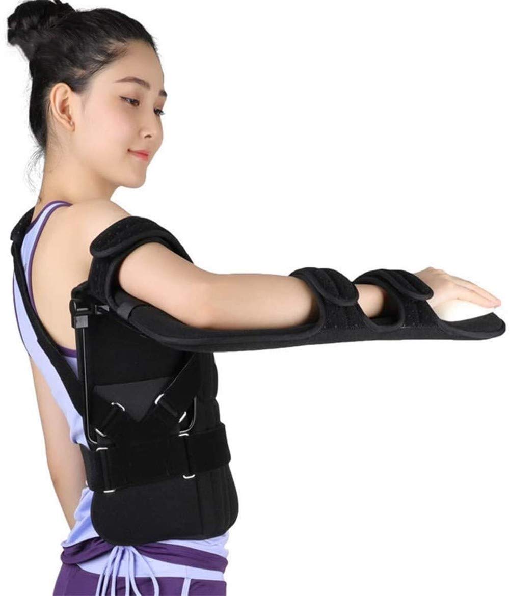 Cabestrillo para brazo Soporte para hombro Eslinga para abducción de hombro Inmovilizador de manguito rotador Soporte de soporte para manguito rotador totalmente ajustable y soporte para cod