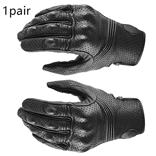 Fietsenhandschoenen, Lederen Moto Rijhandschoen Touch Screen Fietsen Handschoenen Ademend Voor Voetbal, Rugby, Hardlopen… - Image 4