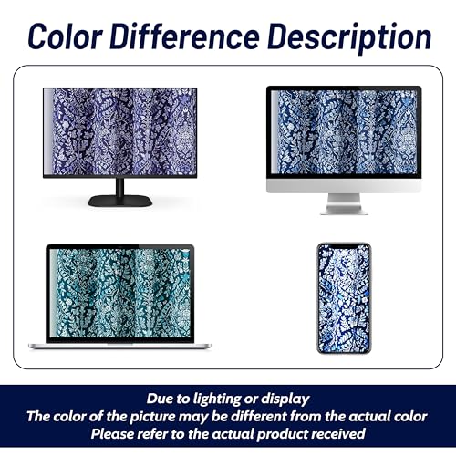 Driftaway 810063212292 Fleur Floral Damask Medallion Vintage Watercolor Printed Pattern Blackout Room Darkening Window Curtain Valance Rod Pocket 52 Inch thumb #8