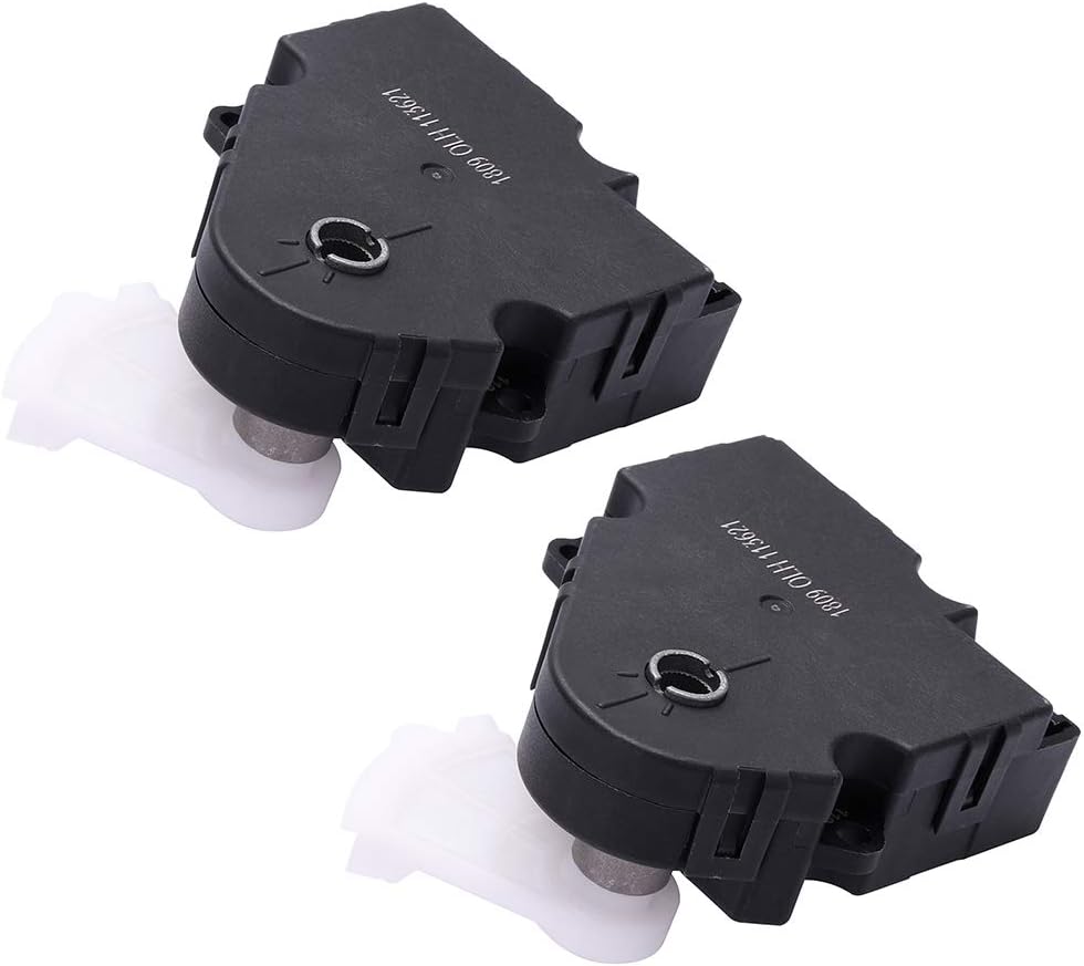 HVAC Blend Door Actuator OCPTY 604-110 Air Door Actuator Compatible 2003-2009 for Chevy for Trailblazer,2003-2009 for GMC for Envoy,2003-2008 for Isuzu for Ascender, 2PCS