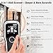 Handstar Stud Finder Wall Scanner - 6-in-1 Upgraded Multifunction Auto Detection with LCD Display & Audio Alarm for Wood, Metal & AC Wires, Ideal for Home DIY & Professional Contractors (Light Silver)