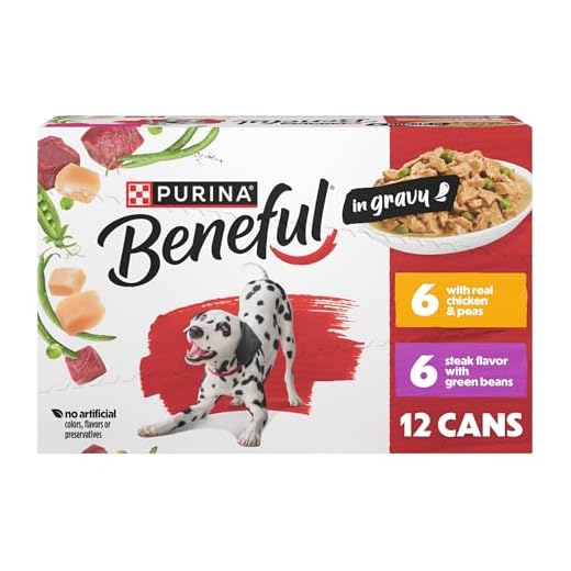 Purina Beneful with Real Chicken or Steak Flavor in Gravy Wet Dog Food Variety Pack - 5.5 oz. (Pack of 12)