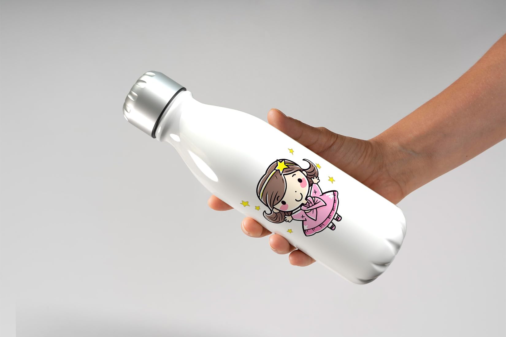 MAXIKIWI, Single Wall Water Drinking Bottle with Screw Cap, Non Insulated Lightweight Aluminium, BPA Free, Leak-Proof - Image 8