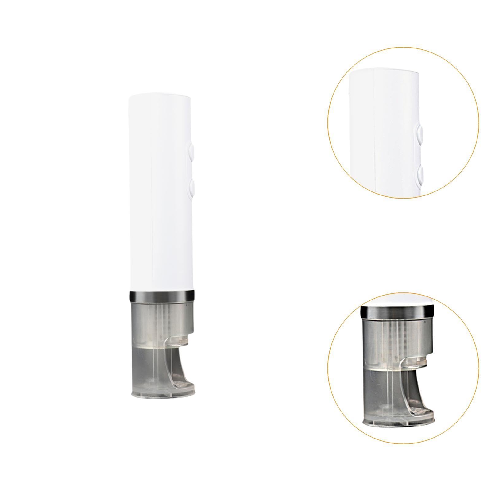 Cascanueces Eléctrico Multifuncional con USB para Avellanas, Pelador Eléctrico de Frutos Secos, Abridor de Piñones y Nueces Pecanas, Blanco, Individual