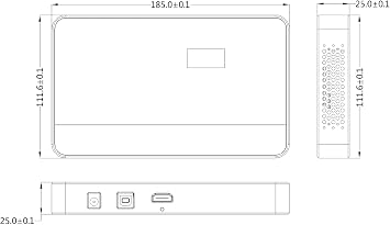 4K UHD 1x4 LED Screen Video Distributor
